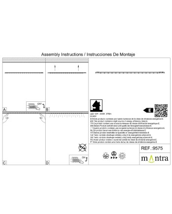 MAGNETO mini * LINEAL LED 12W 36º NEGRO